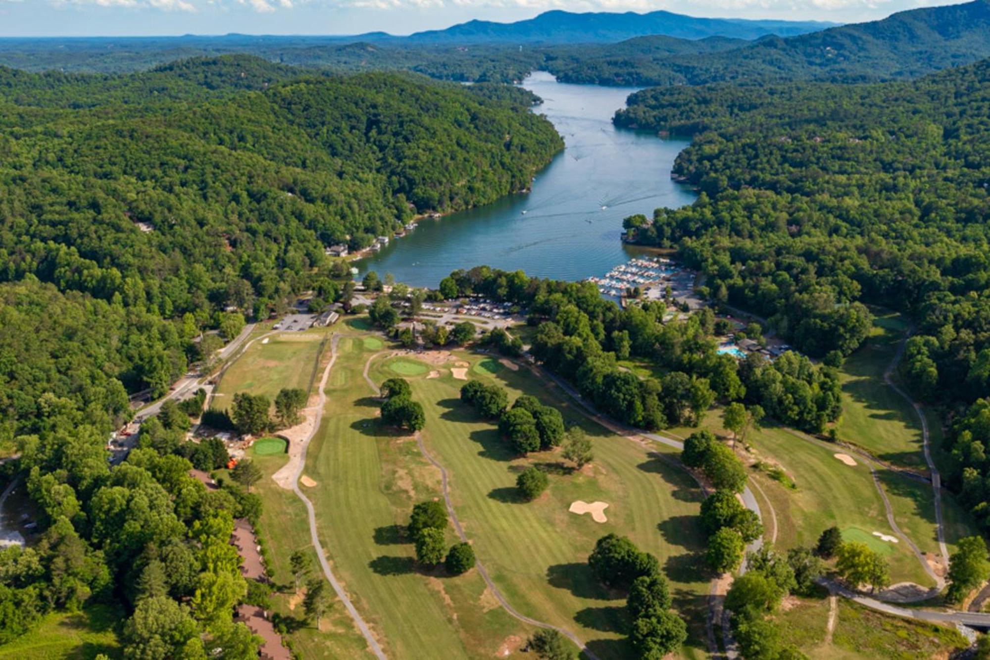 Rumbling Bald Resort Unit 2004 Lake Lure Dış mekan fotoğraf
